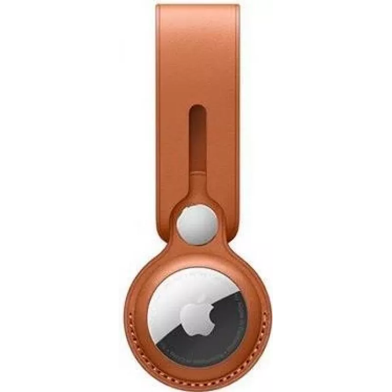 Apple AirTag Leather Loop - Saddle Brown (MX4A2ZM/A)