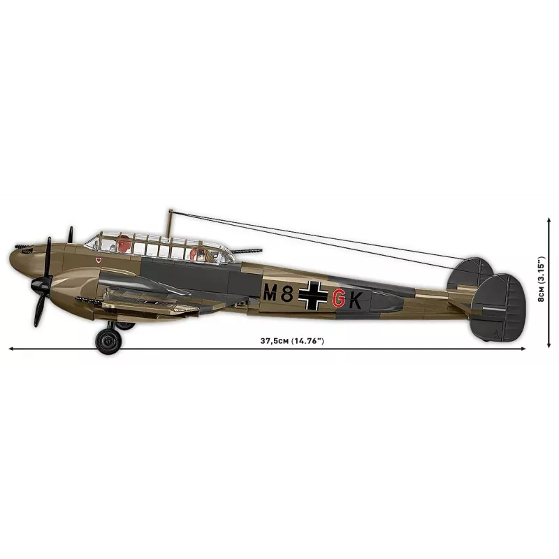 COBI KLOCKI Blocks Messerschmitt BF 110C 578 Pieces
