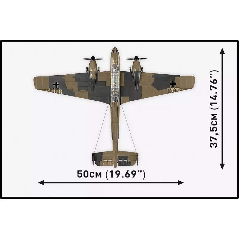 COBI KLOCKI Blocks Messerschmitt BF 110C 578 Pieces