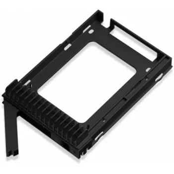 ICY DOCK ExpressCage MB741V4P-B 4-Bay 2,5 inch U.2/U.3 NVMe SSD Mobile Rack, skirtas dviems 5,25 inch lizdams, PCIe 4.0, OCuLink, Hot-Swap, juodas