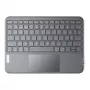 INATECK Keyboard Tablet QWERTZ pilka
