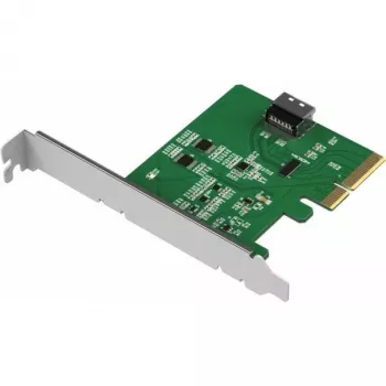 ICY DOCK EXLink MB408A5 MCIO 4i į PCIe 5.0 x4 adapteris su Redriver