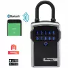 Master Lock 5440EURD Smart Padlock Bluetooth Keyless Directional Keypad Black Metal Boron Alloy Shackle