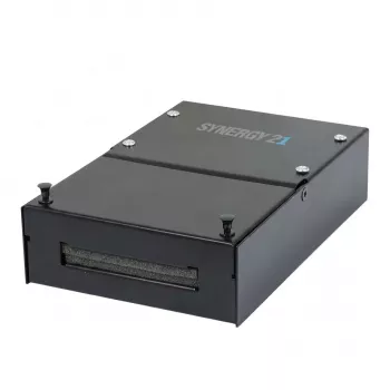 SYNERGY21 Keystone modulių nešiklio pataisų skydas 4x TP moduliams, paviršiniam montavimui, metalinė sulankstoma dėžutė (konsolidavimo taško dėžutė), juoda
