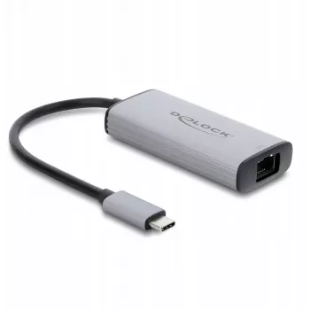 Delock USB Type-C Network Adapter 10 Gigabit LAN 1 x RJ45