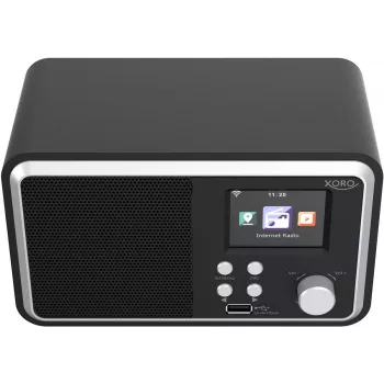 XORO DAB 300 Internet Radio DAB+ FM Bluetooth USB Color Display Black