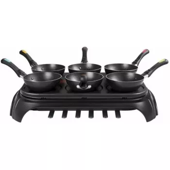 GUSSKÖNIG Pre-Seasoned Mini Cast Iron Frying Pan Set 6x 13,7 cm