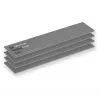 ARCTIC TP-4 terminė pagalvėlė 4 vnt. pakuotė 120x20x0,5mm pilka