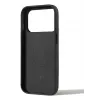 Mujjo Wallet Leather Case for iPhone 17 Pro su MagSafe (Juoda)