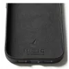 Mujjo Wallet Leather Case for iPhone 17 Pro su MagSafe (Juoda)