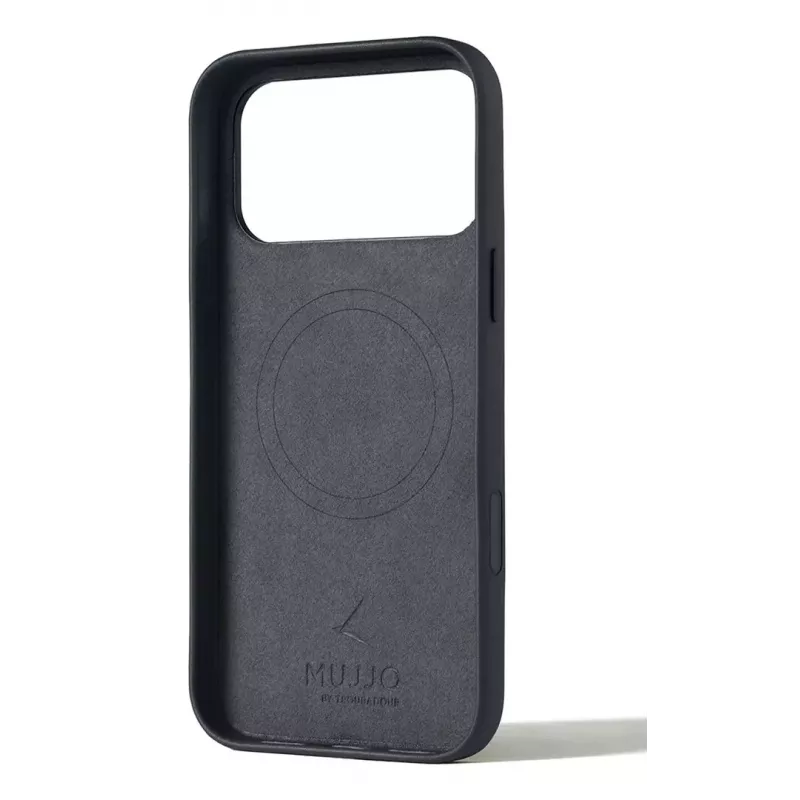 Mujjo odinis dėklas iPhone 17 Pro Max su MagSafe (Basalt)