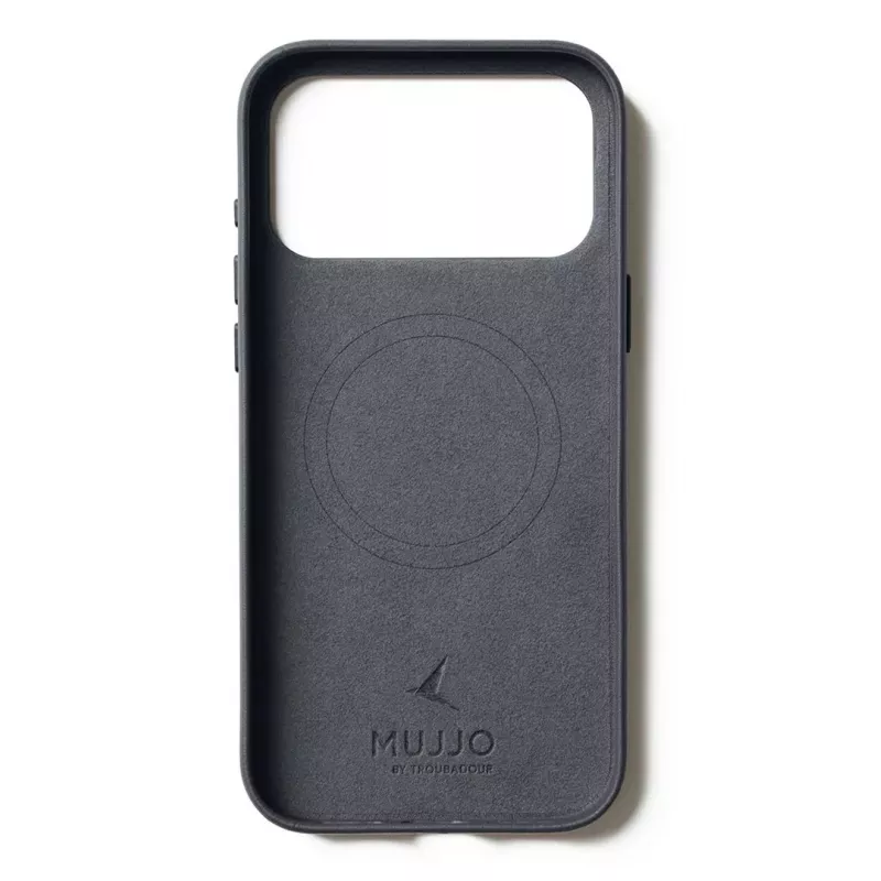 Mujjo odinis dėklas iPhone 17 Pro Max su MagSafe (Basalt)