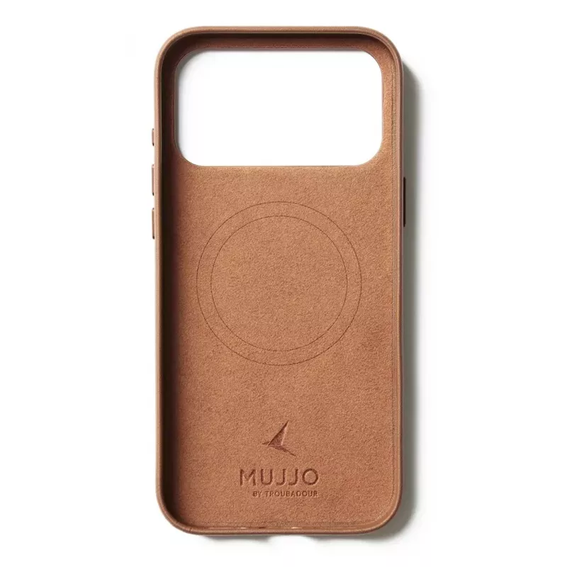Mujjo odinis dėklas, skirtas iPhone 17 Pro Max su MagSafe (Tan)