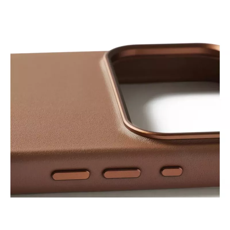 Mujjo odinis dėklas, skirtas iPhone 17 Pro Max su MagSafe (Tan)