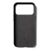 Mujjo Wallet Leather Case for iPhone 17 Pro Max su MagSafe (Juoda)