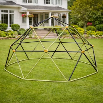 LEAN TOYS Laipiojimo kupolas vaikų sodo žaidimų aikštelei 300x143 cm 10FT