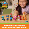 SPINMASTER Paw Patrol: Dino filmas – Dino nuotykių figūrėlių dovanų komplektas, 6 vienetai