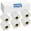 G&G Suderinamos adresų etiketės, skirtos DYMO 99014, S0722430 – 54 x 101 mm, tiesioginio terminio spausdinimo, baltos, nuolatiniai klijai, 1320 etikečių (1 ritinys)