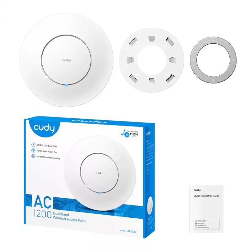 CUDY AP1200 AC1200 Dual-Band Access Point su PoE