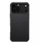 PITAKA Aramid ProGuard MagSafe Dėklas, skirtas iPhone 17 Pro Max, Juoda/Pilka