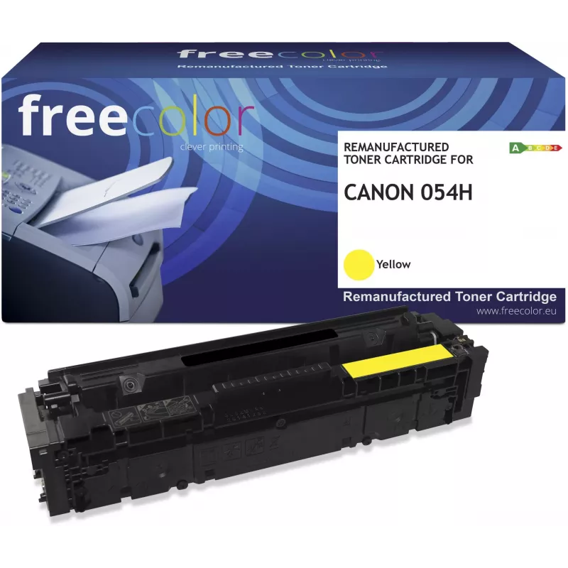 Freecolor Remanufaktuotas Tonerio Kasetė Canon 054H Geltona 3025C002 (K18640F7)