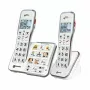 Geemarc AmpliDECT 595-2 Photo Belaidis Senjorų Telefonas su Atsakikliu - Duo komplektas
