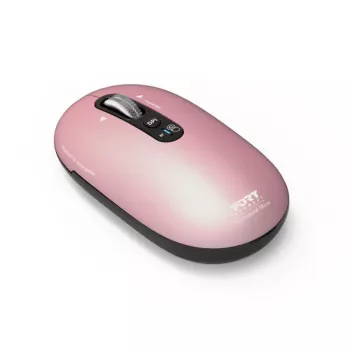 PORT Designs Pure MAC įkraunama Bluetooth pelė – Copper Rose – optinė