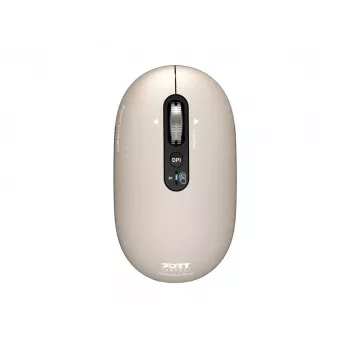PORT Designs Pure MAC Rechargeable Bluetooth Optical Mouse - Pearl