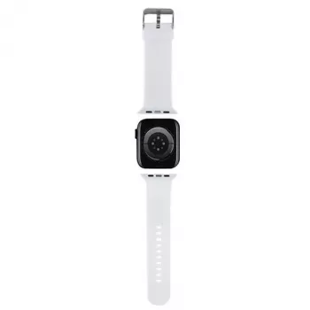 Karl Lagerfeld 3D Rubber Choupette Head Strap, Apple Watch 38/40/41mm - Baltas