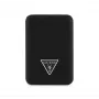 „Guess“ grūdėto trikampio formos belaidis powerbank 5000 mAh 15 W USB-C MagSafe juodas