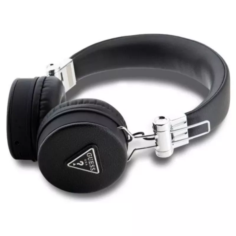 Guess Grained Classic Round Shape Wireless Bluetooth Over-Ear Headphones su ENC (Juoda)