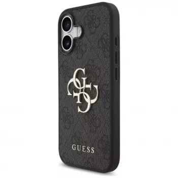 Guess 4G Big Logo Dėklas, skirtas iPhone 17 - Juodas