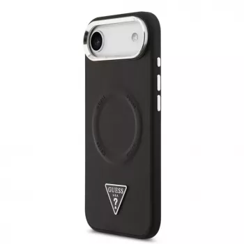 Guess Triangle Logo MagSafe Dėklas iPhone Air - Juodas