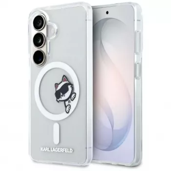 KARL LAGERFELD IML Peekaboo Choupette Dėklas Samsung Galaxy S26, Skaidrus