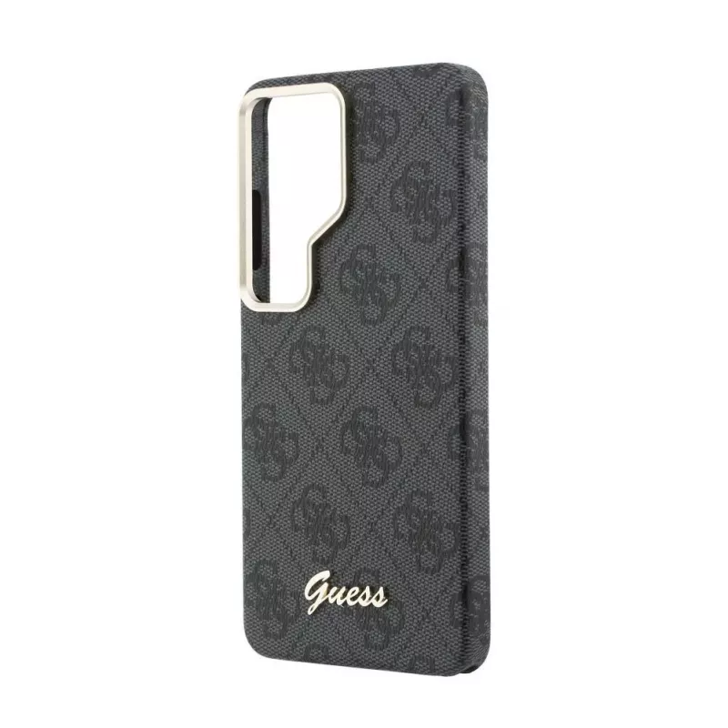 Guess 4G Script MagSafe Dėklas Samsung Galaxy S26 Ultra (Juodas)
