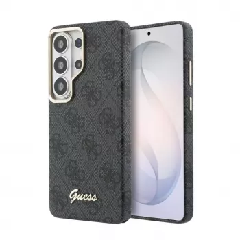 Guess 4G Script MagSafe Dėklas Samsung Galaxy S26 Ultra (Juodas)
