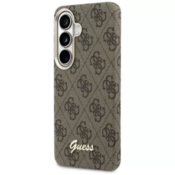 Guess 4G Script MagSafe Dėklas Samsung Galaxy S26 (Ruda)