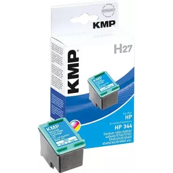 KMP H27 Suderinama Rašalo Kasetė Trijų Spalvų (Cyan, Magenta, Geltona) 14 ml - Alternatyva HP 344
