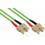 GoodConnections LW-810SC5 Skaidulinis optinis šuolis 10 m OM5 SC/SC Žalia