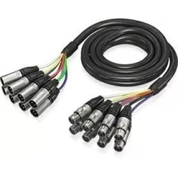Behringer GMX-300CM 8 kanalų daugiagyslis garso laidas (snake) 3 m (10 pėdų) XLR motina – XLR tėvas