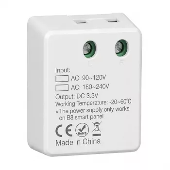 SYNERGY21 Smart Panel B8 LED nuotolinio valdymo pultas su maitinimo šaltiniu, skirtas MiLight/MiBoxer (PER1)