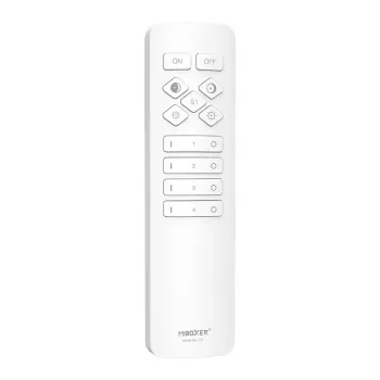 Miboxer Synergy 21 LED Remote Control 2.4GHz 4 Zones Dual White CCT for MiLight/MiBoxer (White)