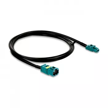 Delock laidas Mini FAKRA Z Dual Jack – FAKRA Z Dual Plug 0,5 m