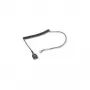 EPO Sennheiser CSTD 01 ausinių prailginimo laidas – EasyDisconnect – 1 m (juoda)
