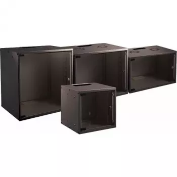 EFB Elektronik BASIC Sieninis Tinklo Spintas 12U 19 inch Juodas RAL 9005 600x450x635 mm WGB-1912TS.60