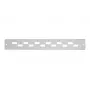 EFB priekinis skydelis 1U 24 SC Duplex horizontaliai paslinktas RAL7035