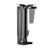 LogiLink Under-Desk CPU Holder - Black - Steel - 25 kg Capacity
