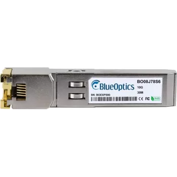 BlueOptics H3C 0231AH0W BO08J78S6 SFP+ siųstuvas-imtuvas, varinis RJ45, 10GBASE-T, 30 m, nuo 0°C iki +70°C