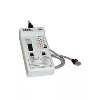 METZ CONNECT KAPRI Plus kabelių ir jungčių testeris su Testbox 1 - tinklo ir ISDN kabelių testeris (130670-E)