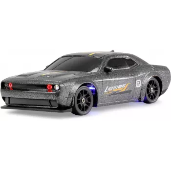 Amewi Drift Sport Muscle Car su giroskopu 4WD 1:43 RTR pilka 6+ (21137)
